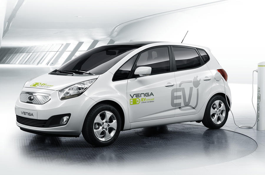 Electric Kia Venga launched
