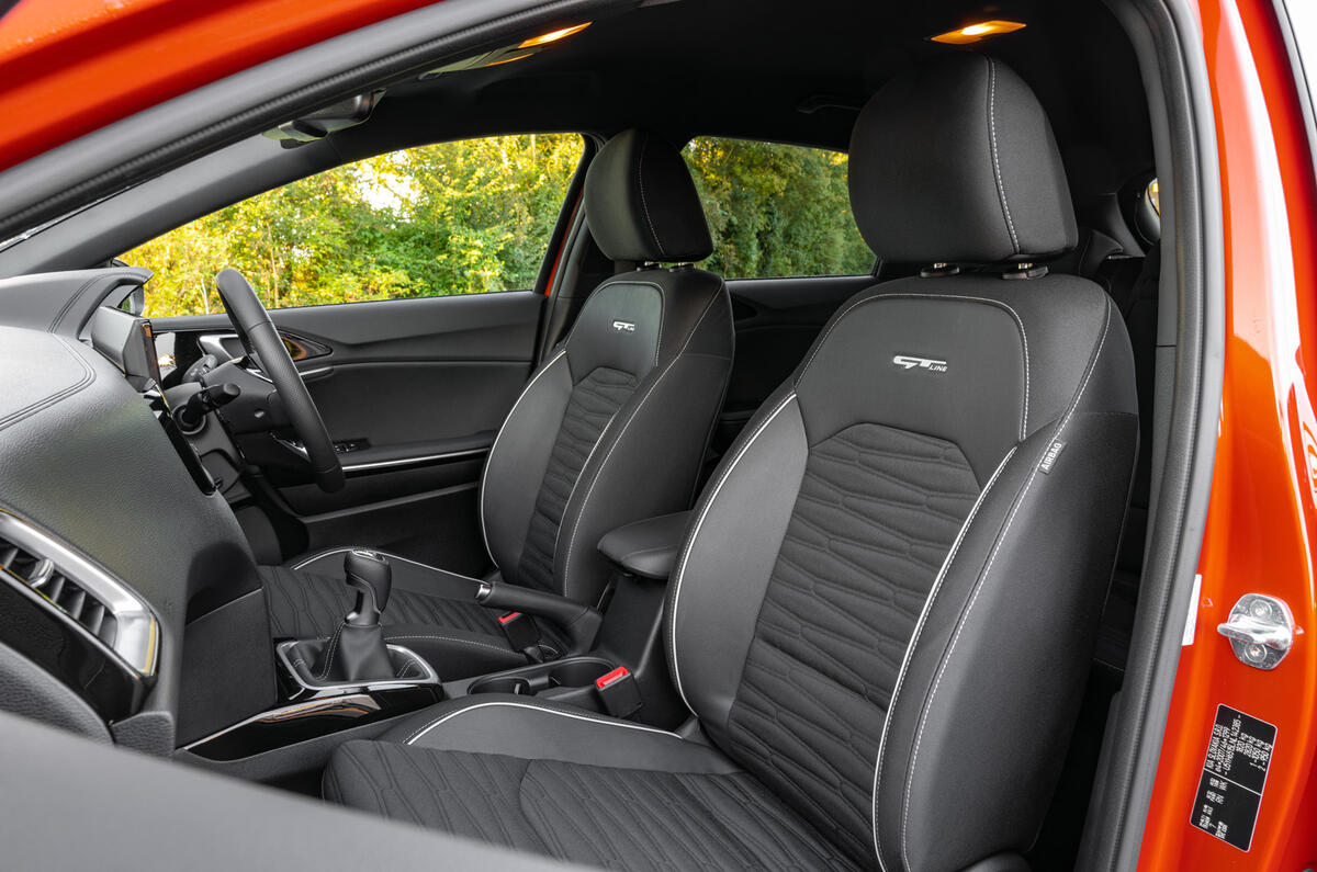 Kia Ceed Critique des sièges avant