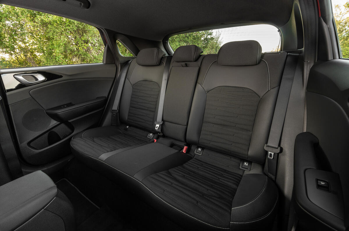 Kia Ceed Critique des sièges arrière