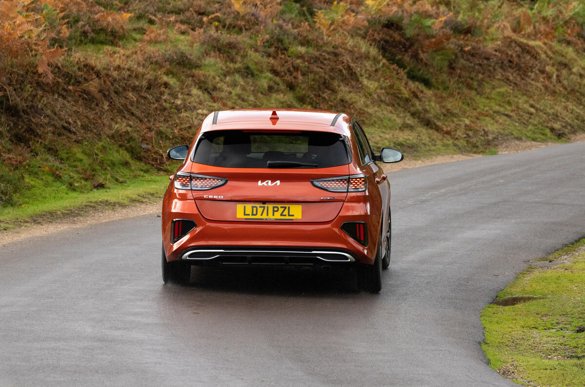 Kia Ceed Critique de l'arrière