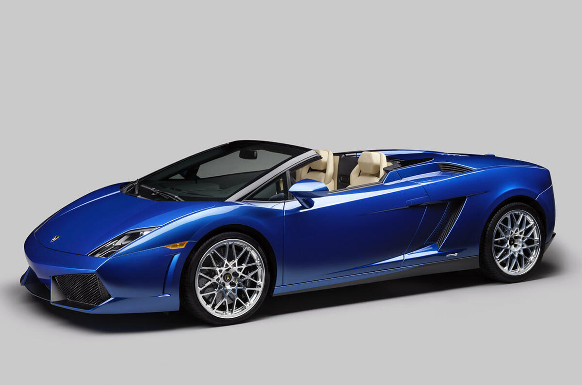 New rear-drive Lambo Spyder shown