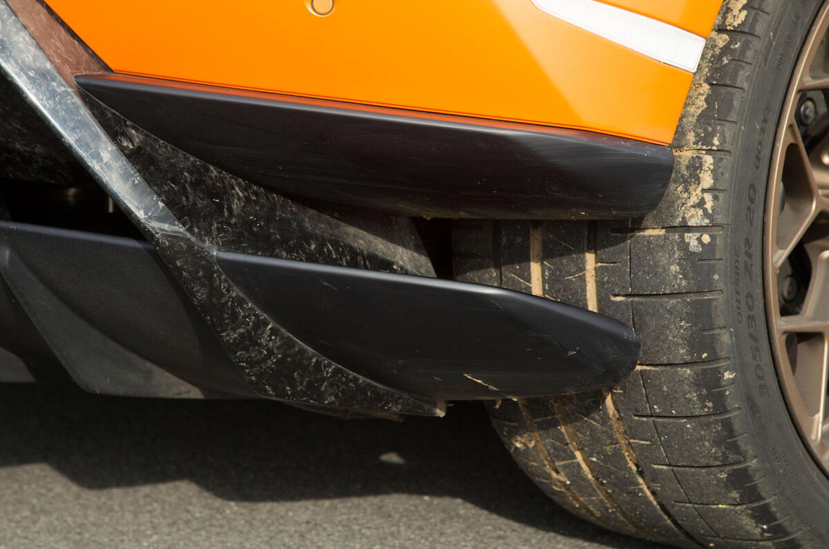 Lamborghini Huracán Performante ALA rear diffuser