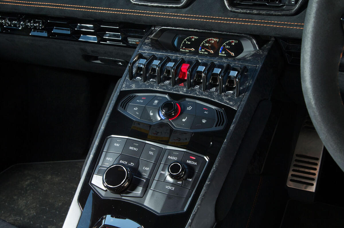 Lamborghini Huracan Performante Interior Autocar