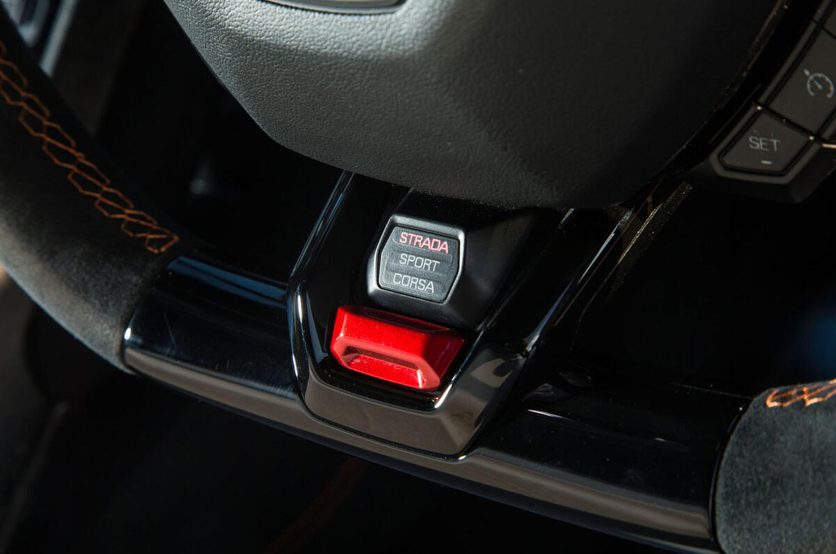 Lamborghini Huracán Performante driving modes