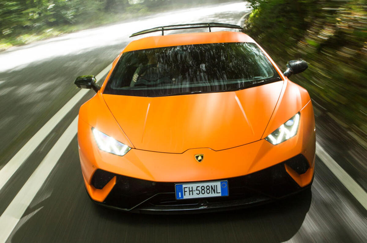 Lamborghini Huracán Performante front end