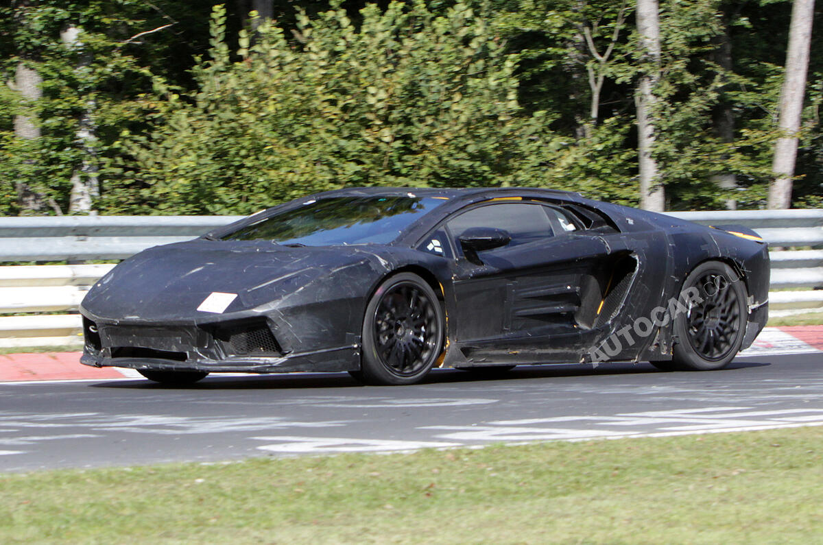 Lambo registers Aventador name