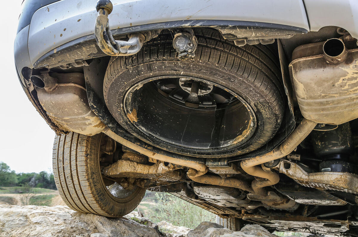 Land Rover Discovery spare wheel