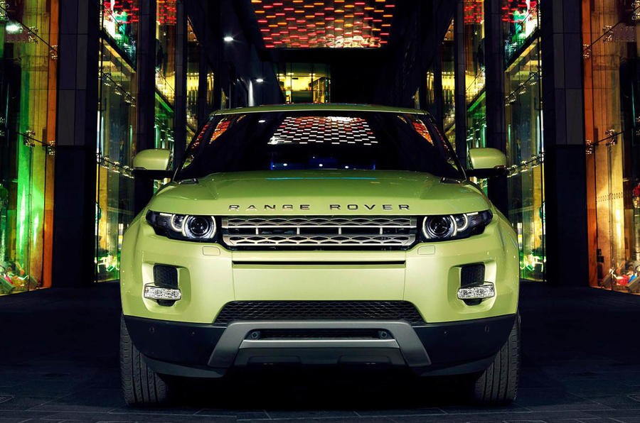 Geneva: Range Rover Evoque's options