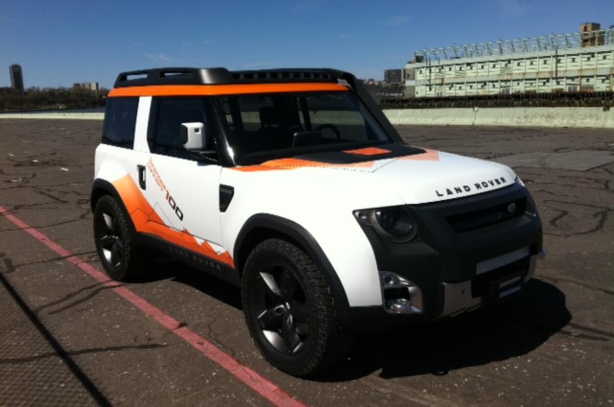 New York motor show 2012 Land Rover Defender Autocar