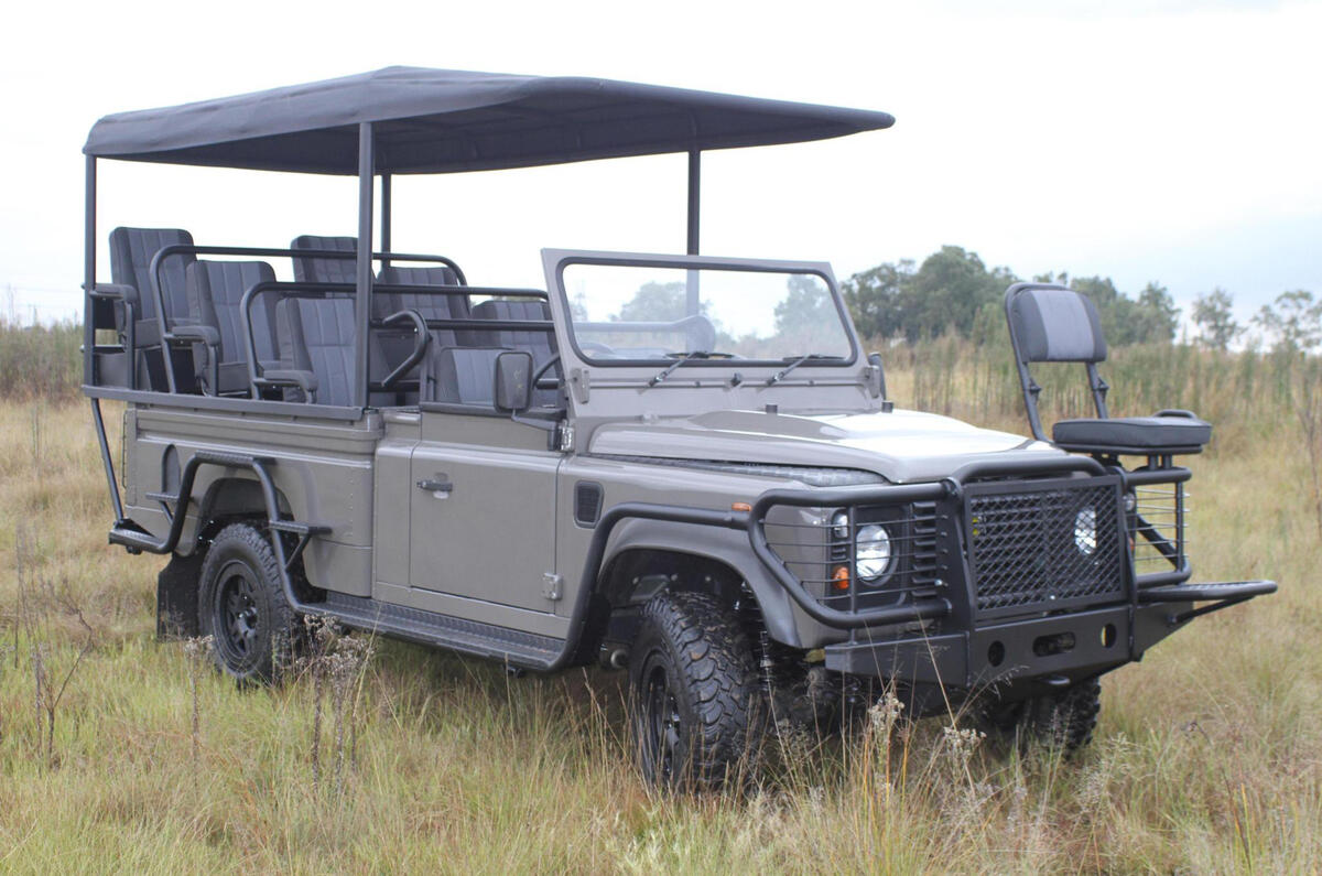 Electric Defender launched