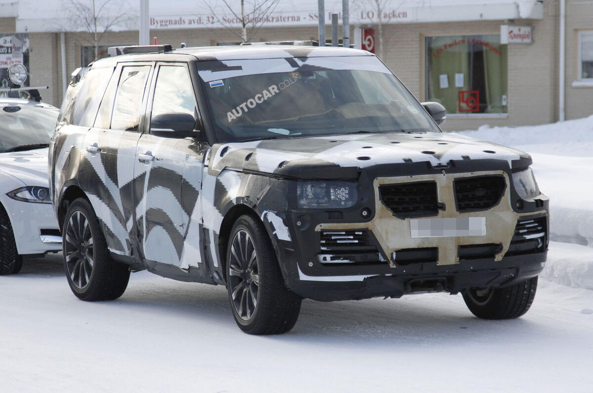 All-new Range Rover scooped