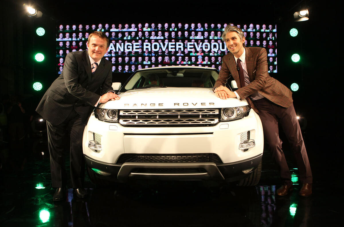 Range Rover Evoque production starts