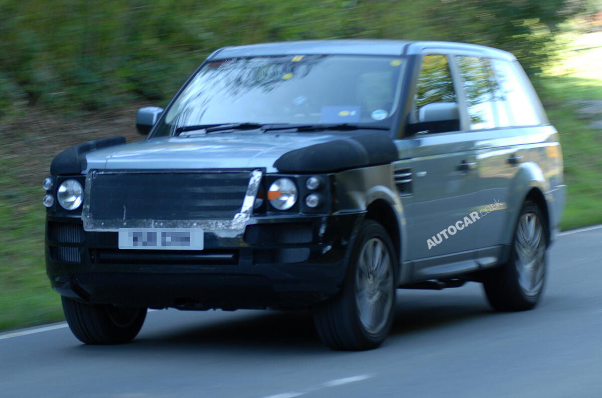 New Range Rover Sport scooped