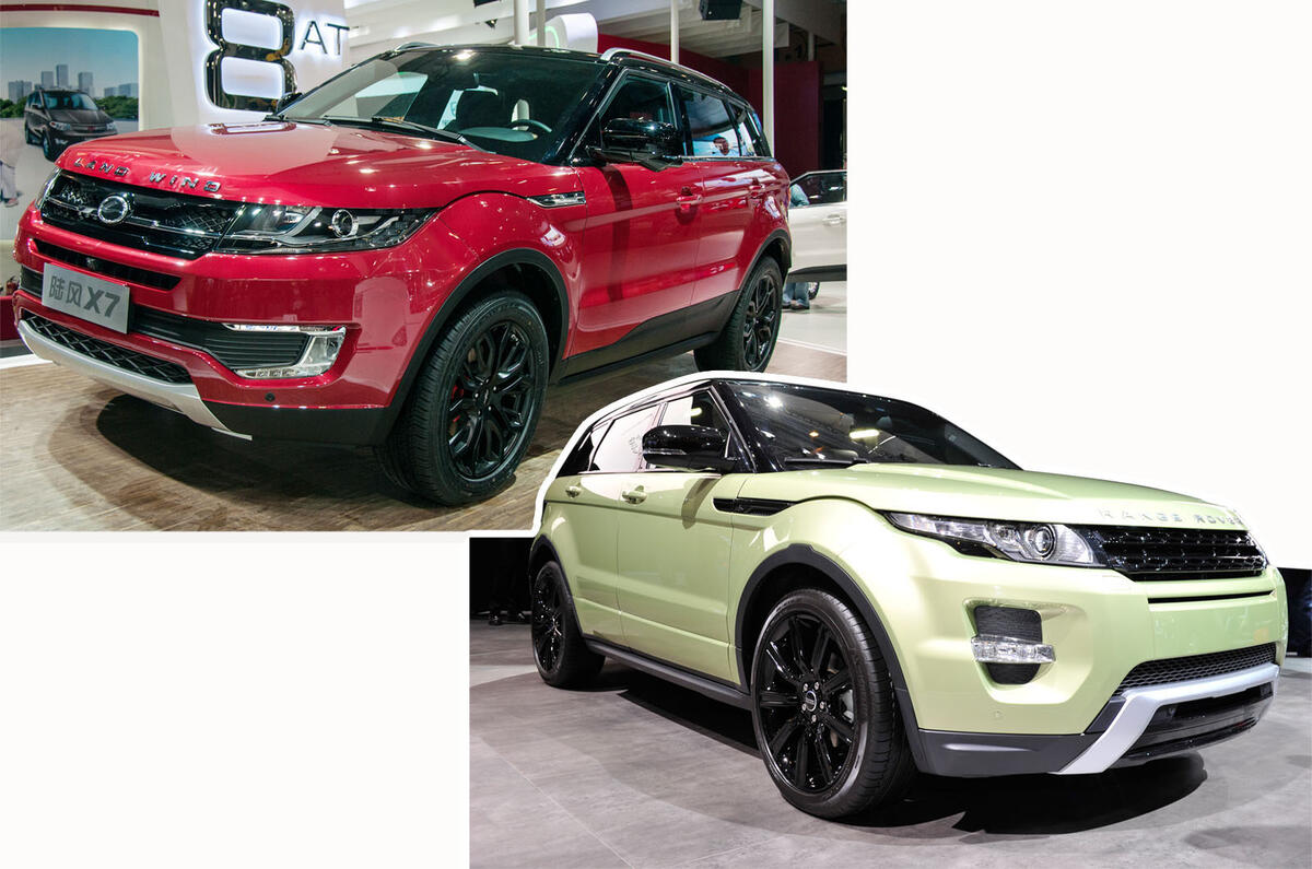 Range Rover Evoque versus LandWind X7 copycat – which is better?