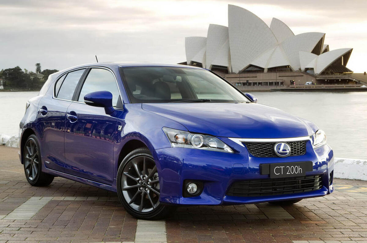 Lexus reveals CT200h F Sport