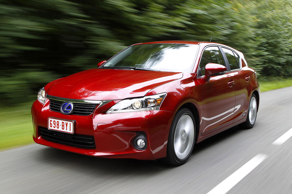 Lexus CT200h priced at £23,485