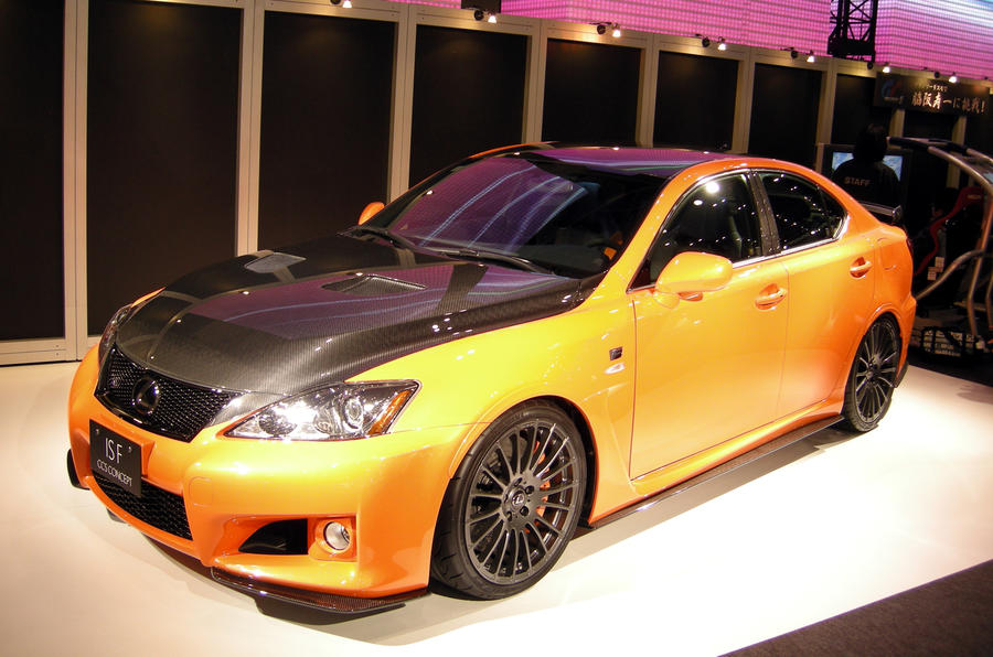 Lexus IS-F clubsport revealed