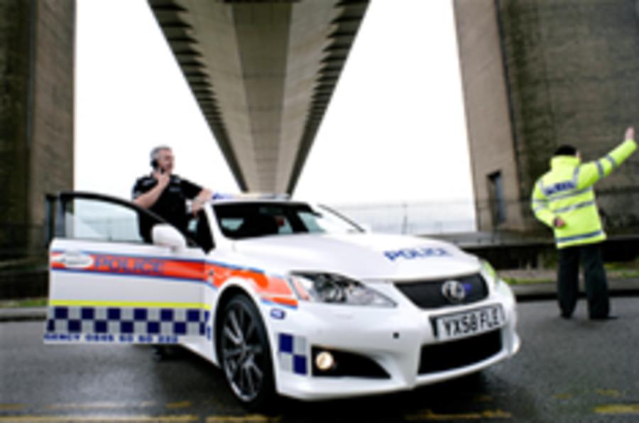 Police force buys a Lexus IS-F