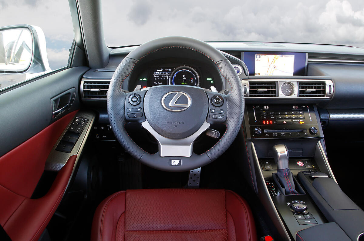 Lexus IS300h F Sport Hybrid first drive
