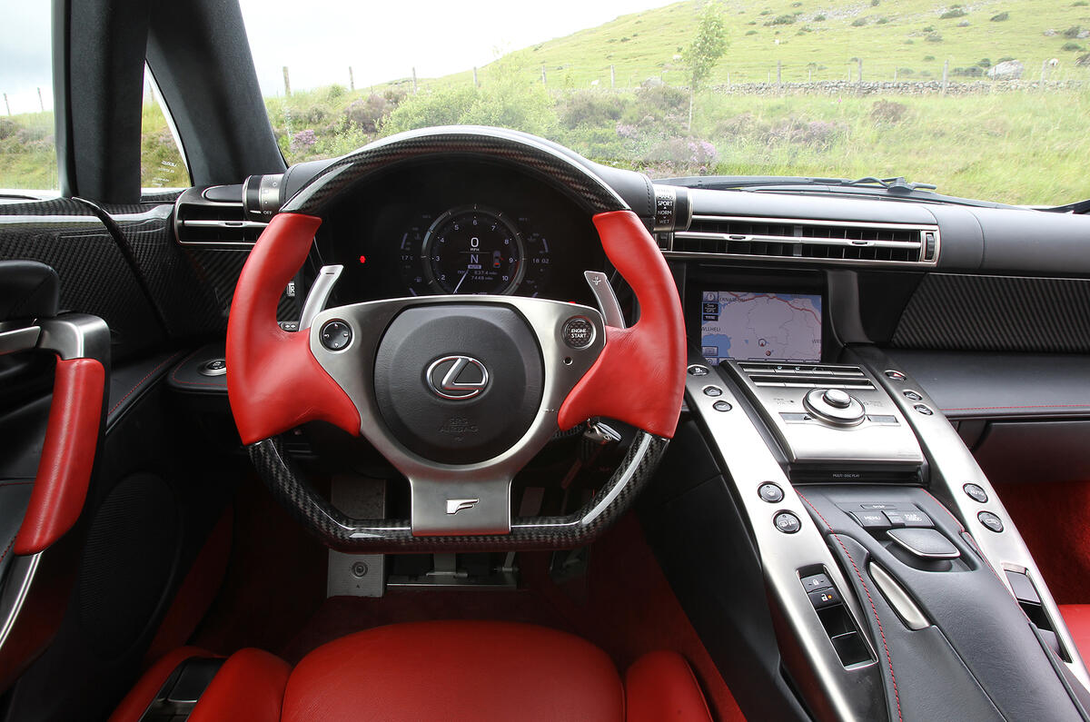 2012 Lexus Lfa Interior