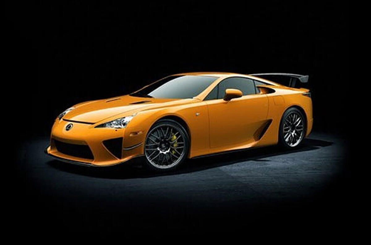 Hardcore Lexus LFA - details