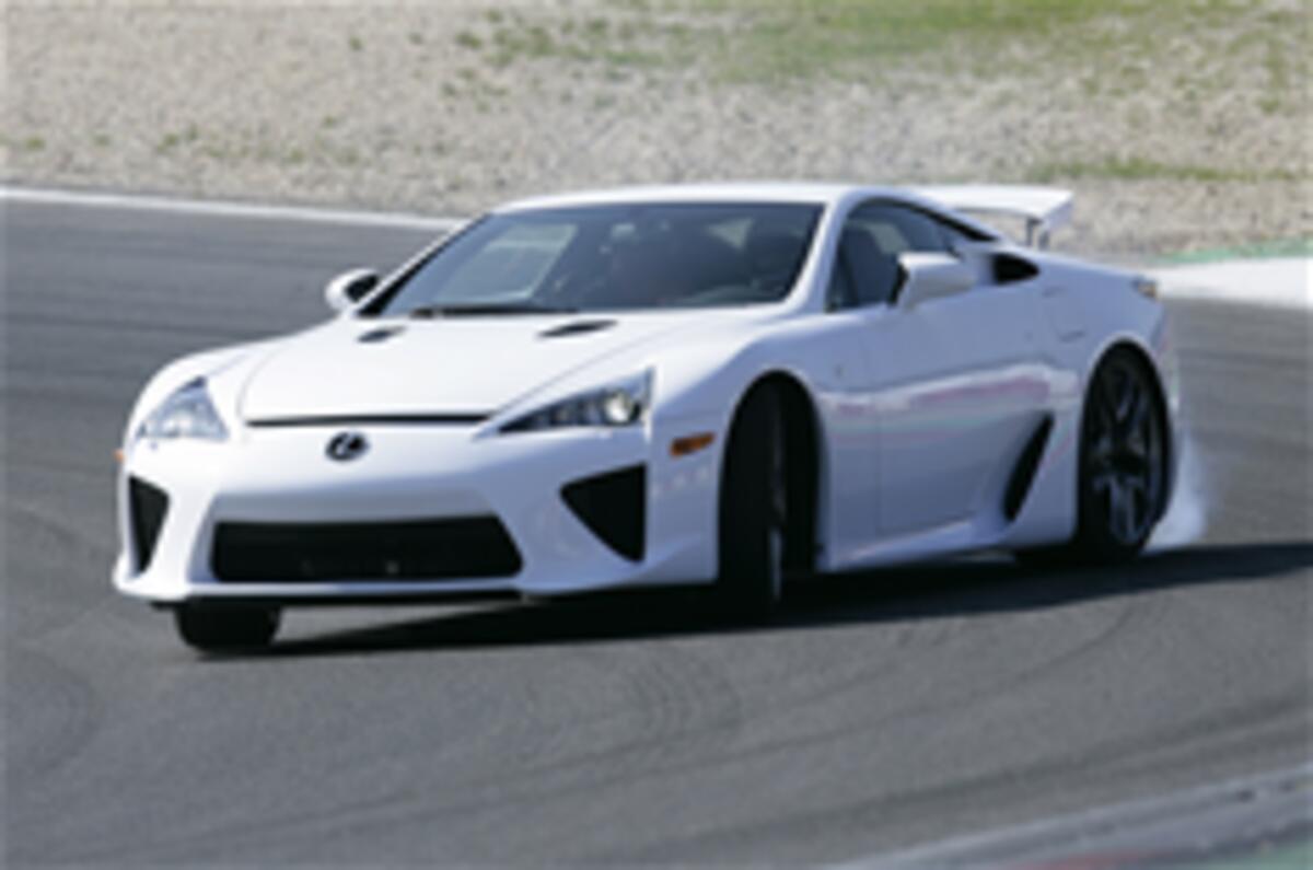 No profit in £343k Lexus LFA