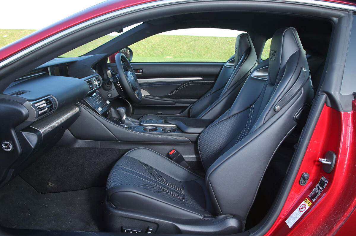 Lexus Rc F Interior Autocar