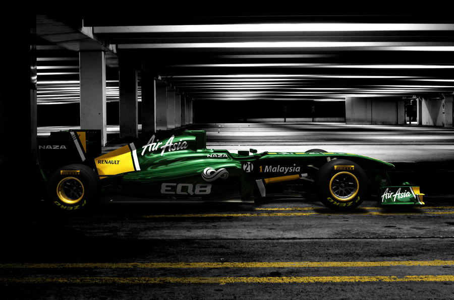 Team Lotus launches new F1 car