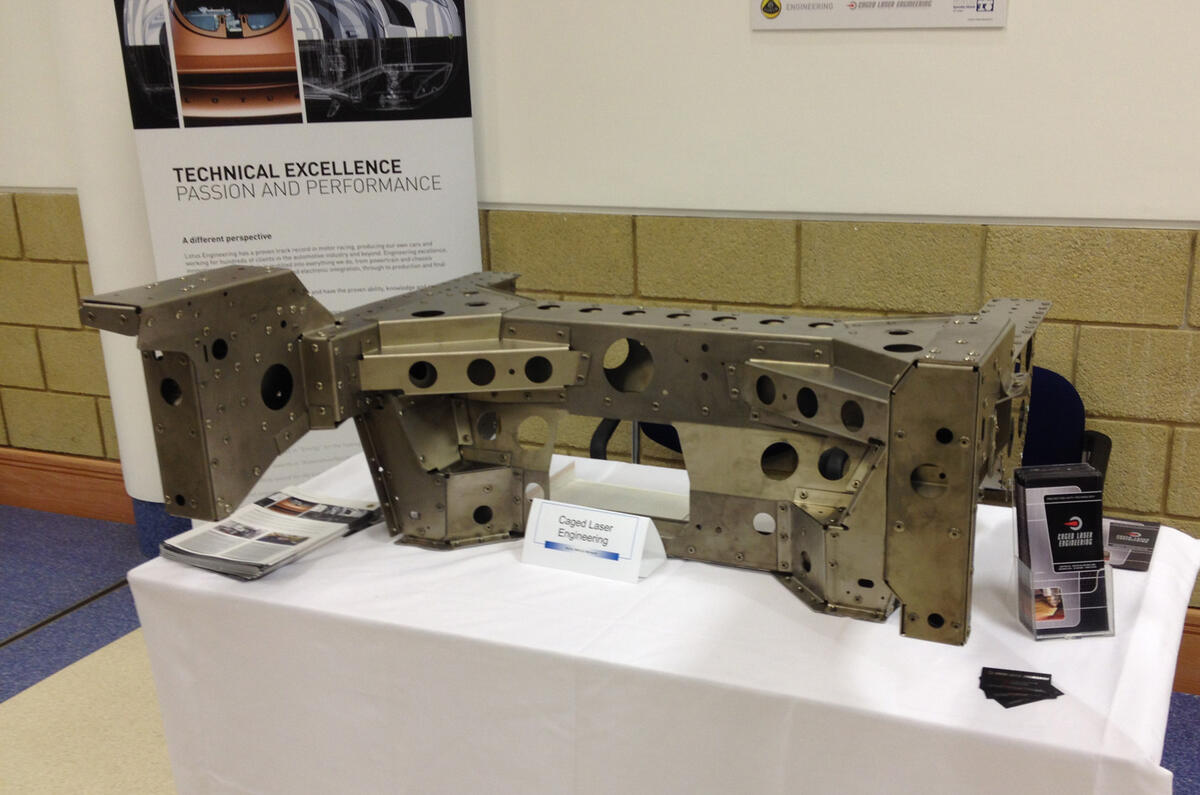 Lotus spearheads titanium component project