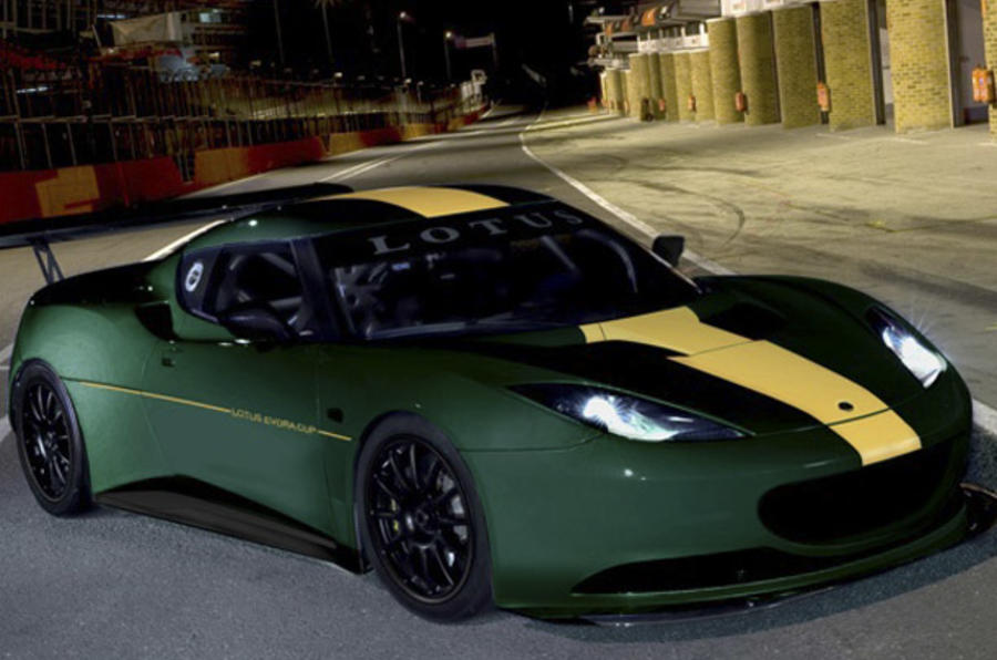 Lotus Evora Cup racer launched