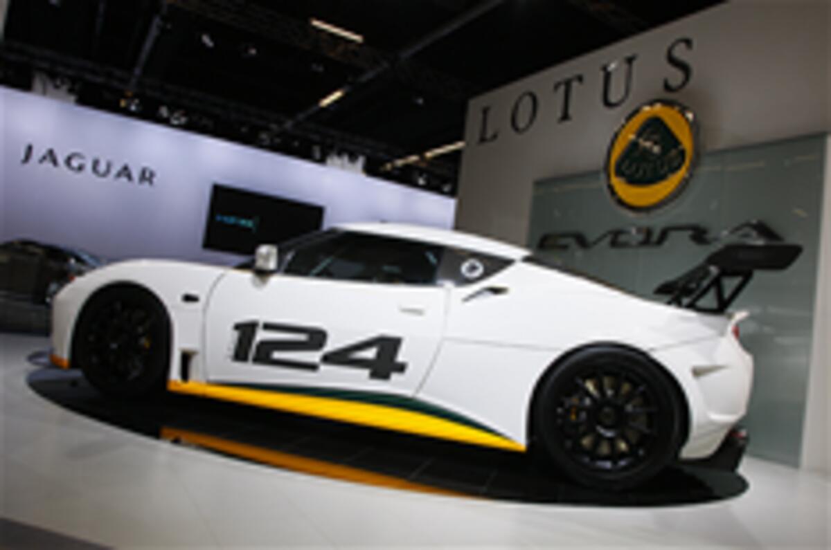 Frankfurt update: Lotus Evora racer