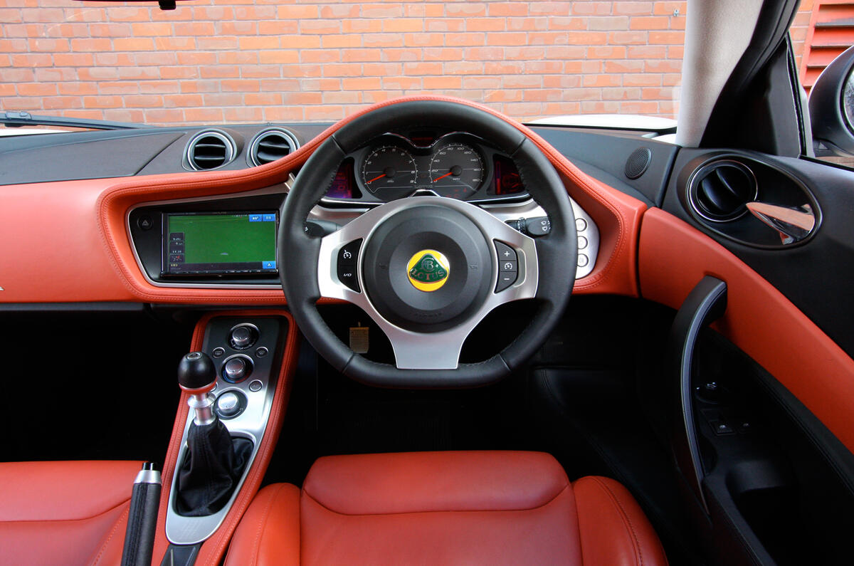 Lotus Evora Interior Autocar