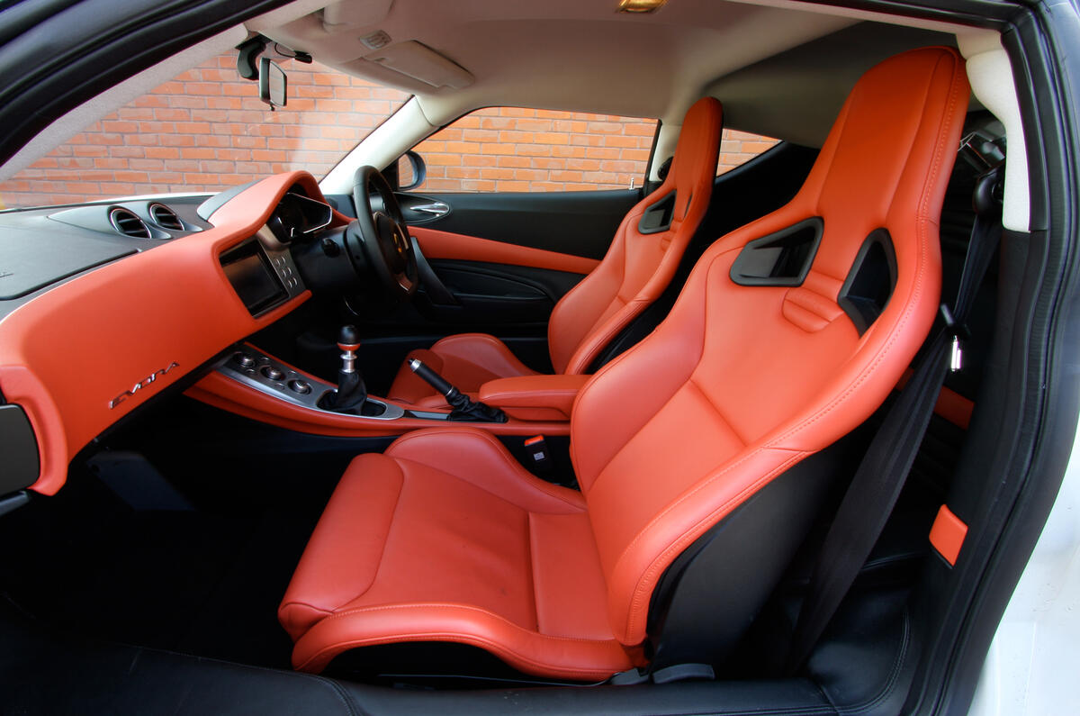 Lotus Evora Interior Autocar