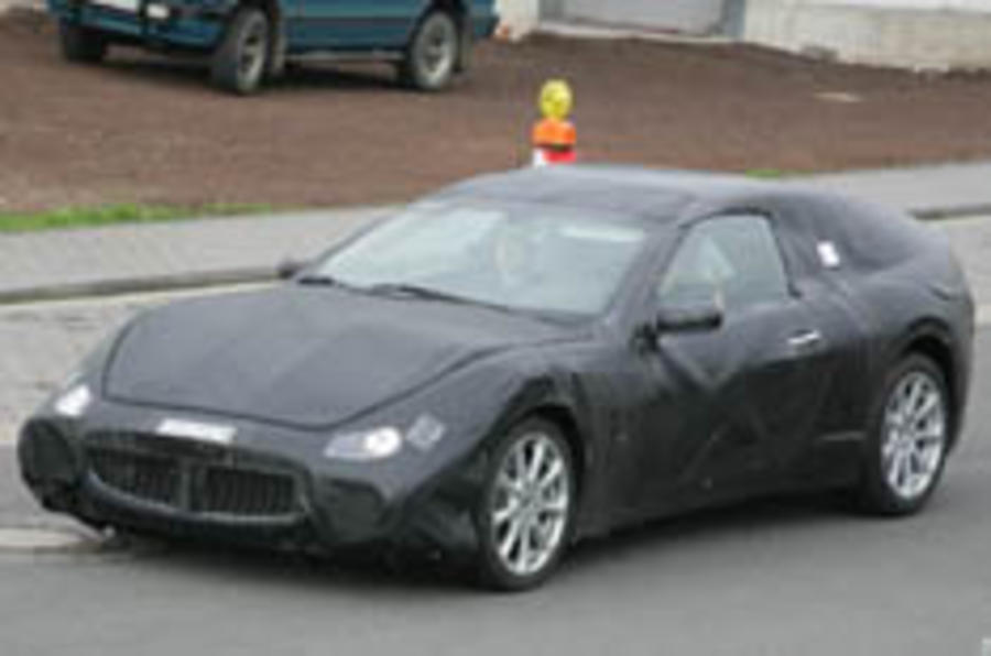 Maserati's 911 caught testing