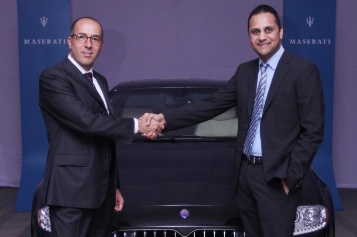 Maserati enters Indian market