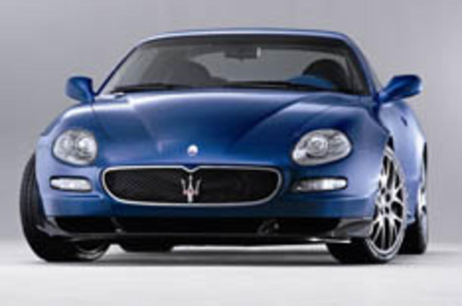 Maserati has the blue, not the blues