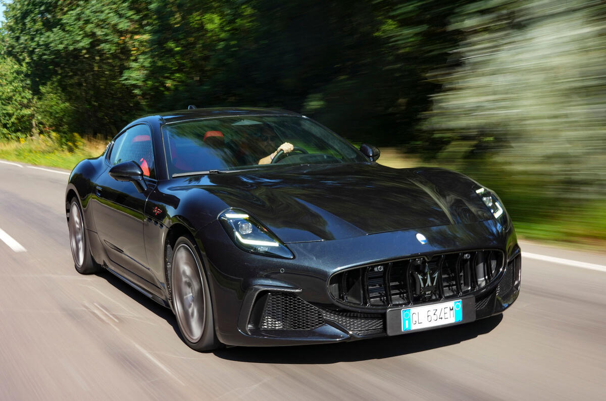 maserati granturismo trofeo uk review 2023 01 tracking front