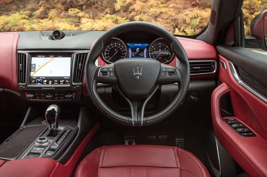 Maserati Levante interior Autocar