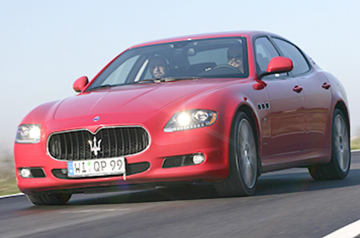 'Quattroporte will not get bigger'