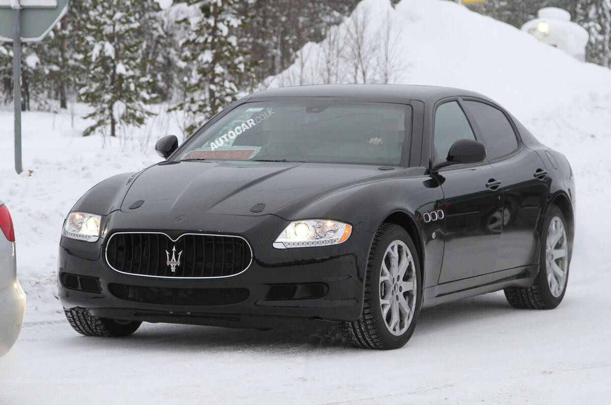 New Maserati Quattroporte scooped