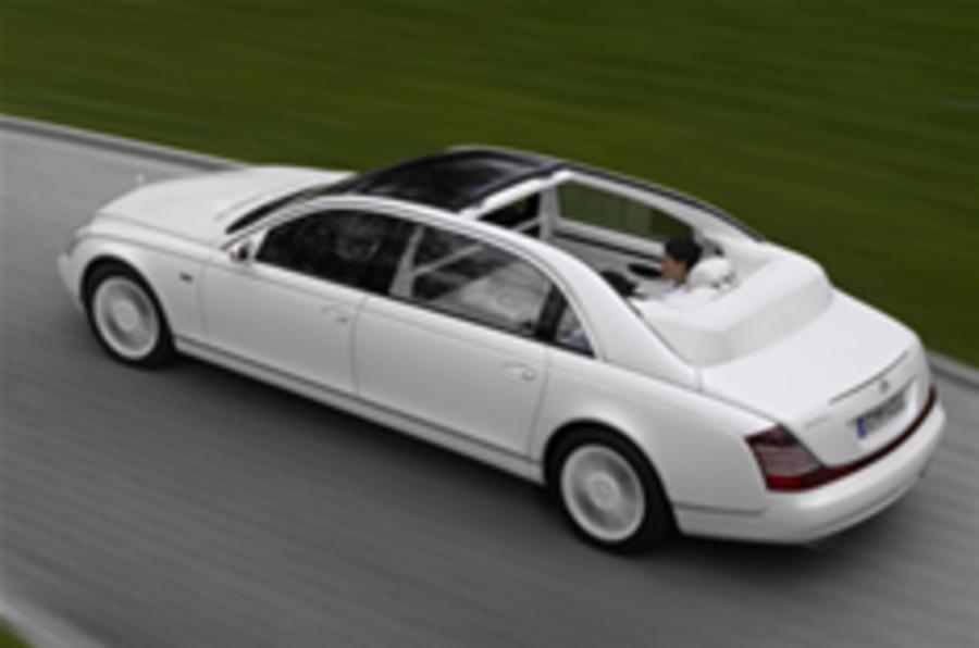 First pictures: Maybach 62 Landaulet 
