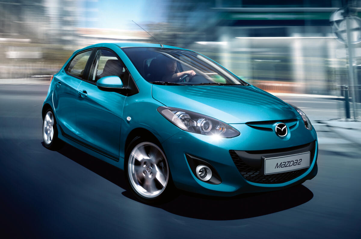 Petrol Mazda 2 'with 80mpg'