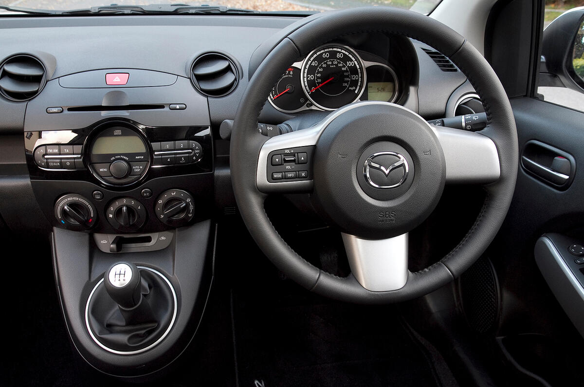 Mazda 2 07 14 Interior Autocar