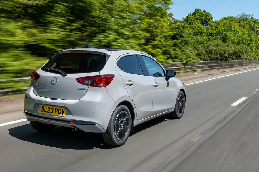 mazda 2 review 2023 04 tracking rear