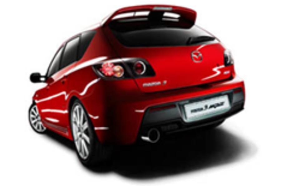 Mazda lets slip shot of 'sportier' 3 MPS