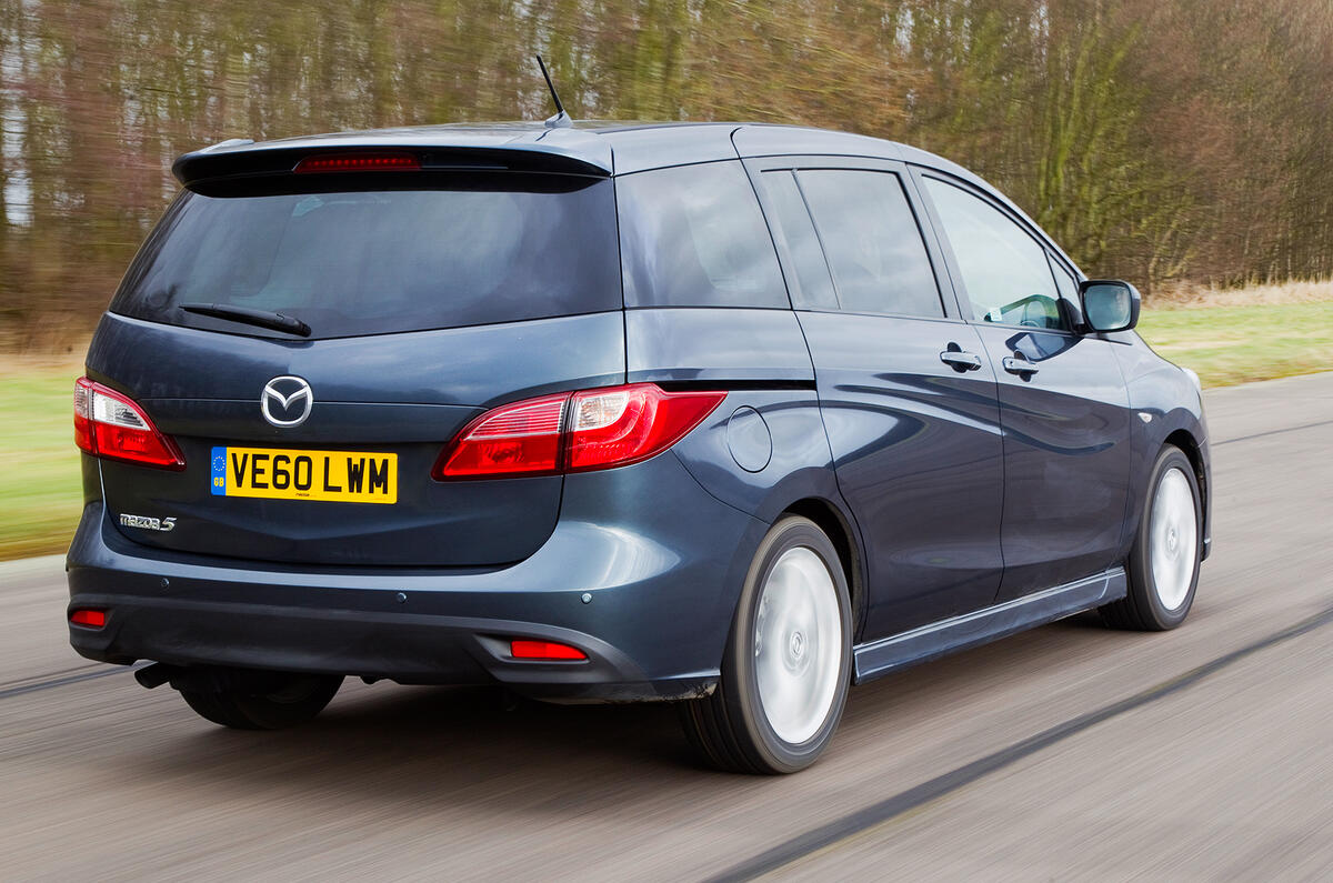 Mazda 5 rear quarter