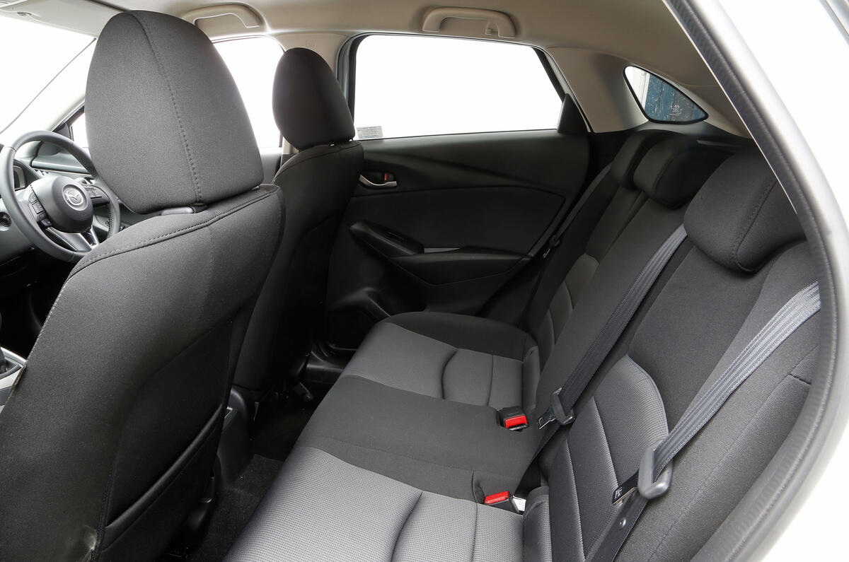 Mazda CX-3 rear seats