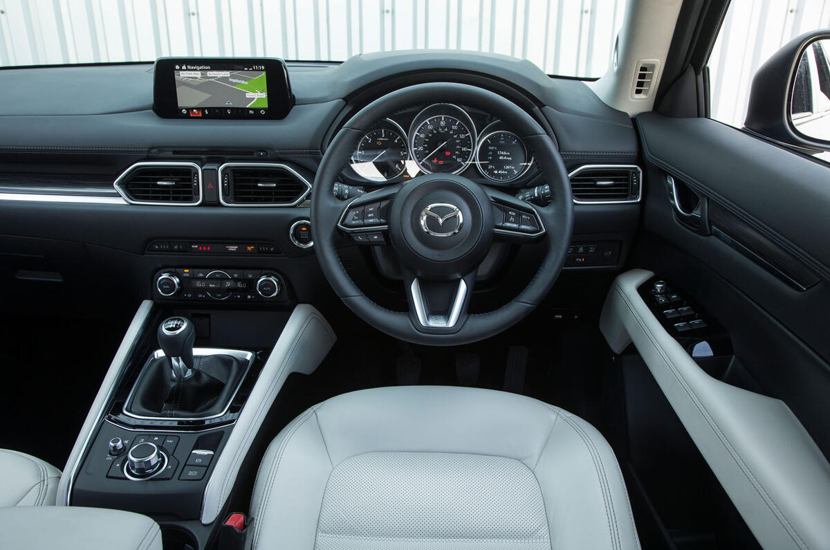 Mazda CX5 interior Autocar