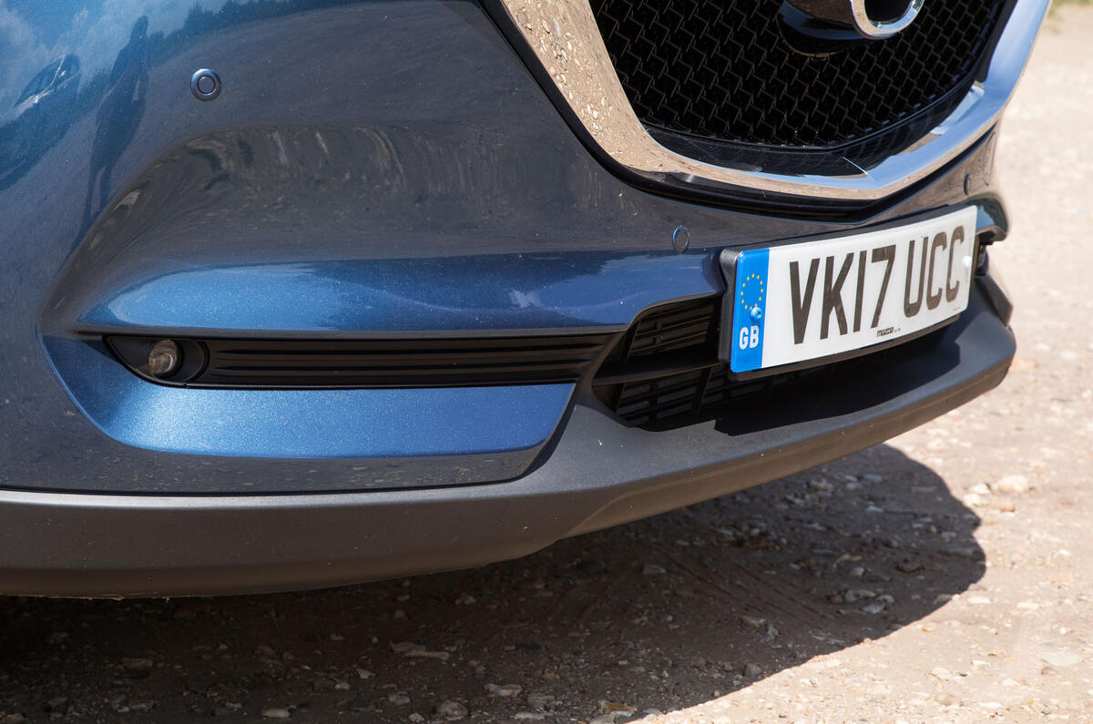 Mazda CX-5 front diffuser