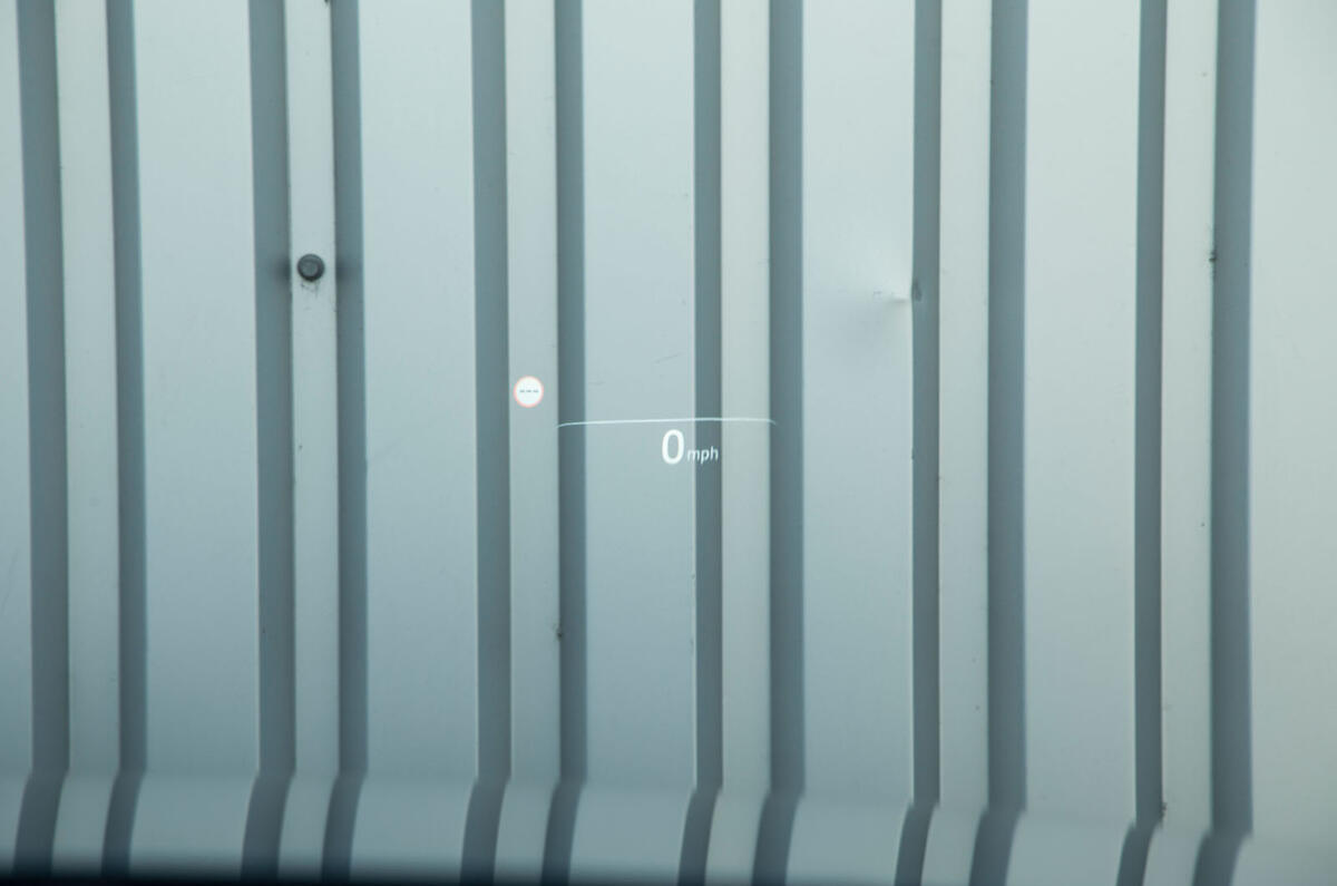 Mazda CX-5 heads-up display